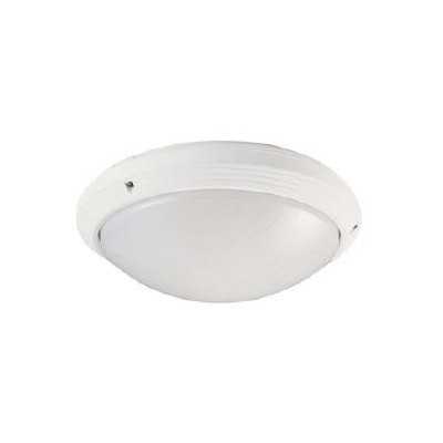 PLAFONNIER OMEGA ROND 270T BLANC 75W E27 IP65 CLASSE 2