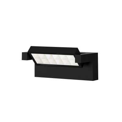APPLIQUE MURALE ORIENT.LED WL57 NOIR 18W 1900LM 4K 90° 240VAC IP65