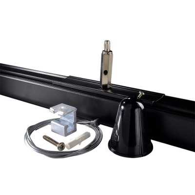 TRACK SYSTEM KIT DE SUSPENSION NOIR RENFORCE AVEC CABLE 1.5M