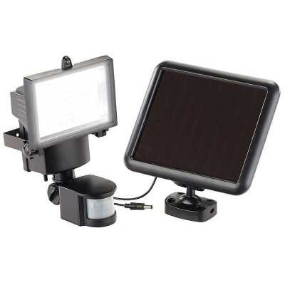 PROJ.LED SOLAIRE DENVER NOIR 1000LM DETECT.MVT IP44BATTERIE 1000mA