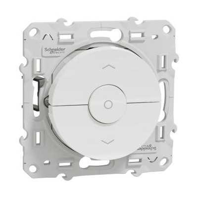 ODACE BLANC INTER DE VOLETS 3 BOUTONS (MONTEE-DESCENTE-STOP)