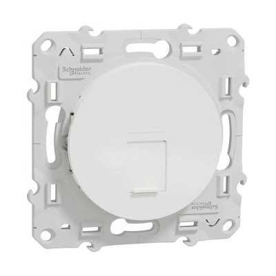 ODACE BLANC RJ45 CAT.6 STP SIMPLE