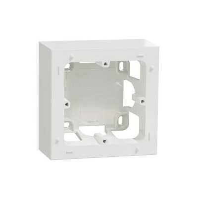 ODACE STYL BOITE POUR MONTAGE EN SAILIE BLANC 1 POSTE