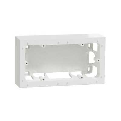 ODACE STYL BOITE POUR MONTAGE EN SAILIE BLANC 2 POSTES