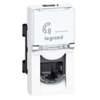 MOSAIC PRISE RJ45 CAT.6 FTP 1M BLANC