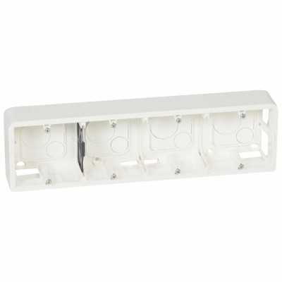 MOSAIC CADRE  10 OU 4 x 2M HORIZONTAL BLANC PROF.40MM