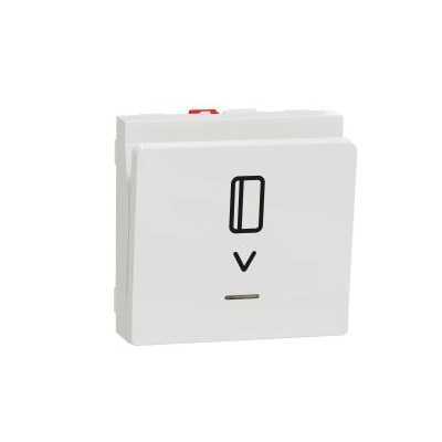 NEW UNICA BLANC COMMANDE A CARTE NO/NF 10A 2M