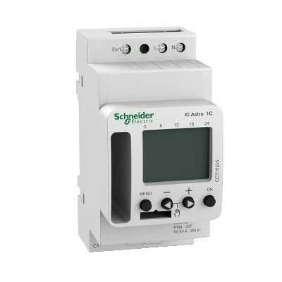 INTER CREPUSCULAIRE ASTRO PROGAMMABLE SCHNEIDER 1 CANAL - 2 MOD
