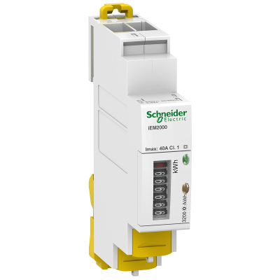 COMPTEUR D'ENERGIE MONO 230V 45A AFFICHEUR MODBUS - MID