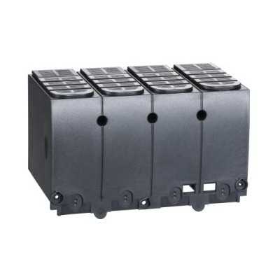 COMPACT NSX 1 CACHE BORNE LONG DISJONCT.OU SOCLE 4P POUR NSX100-250