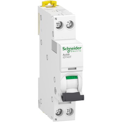IDT40T DISJ 1P+N 40A C 6kA (vis/vis)