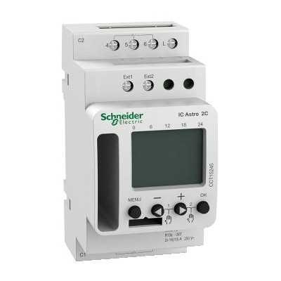 INTER CREPUSCULAIRE ASTRO PROGRAMMABLE SCHNEIDER  2 CANAUX