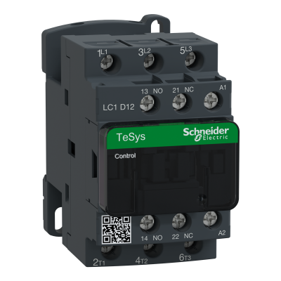 CONTACTEUR LC1D12B7 12A 1F+1O 24V 50/60 HZ