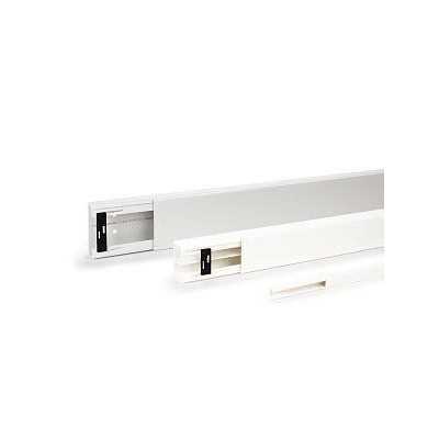 GOULOTTE AXIS 32X16 BLANC L2M CARTON 28LG/56M