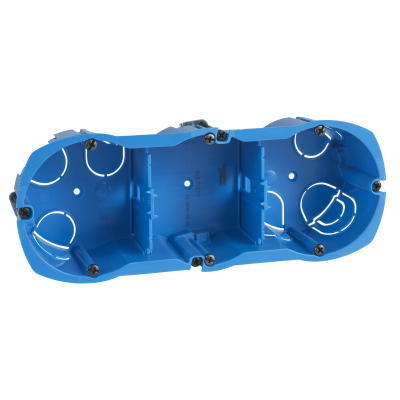 BOITE ENC.MULTIFIX TRIPLE ENTRAXE 57MM P40MM Ø67MM