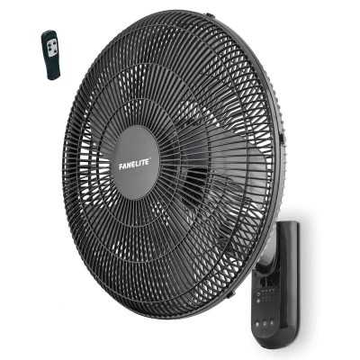 VENTILATEUR MURAL AC Ø45 cm 3 VITESSES TELECOMMANDE