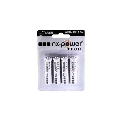 PILE ALKALINE NX LR06 AA 1,5V 3,4AH BLISTER DE 4 PILES***