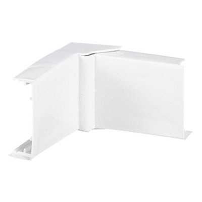 ACCES.MOULURE DLP 40x20 - ANGLE INTERIEUR/EXTERIEUR VARIABLE