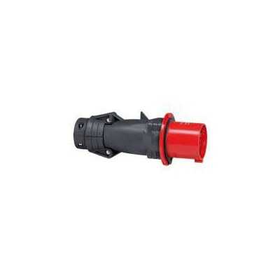 HYPRA FICHE MOBILE DROITE IP44 63A - 380-415VAC 3P+T PLASTIQUE