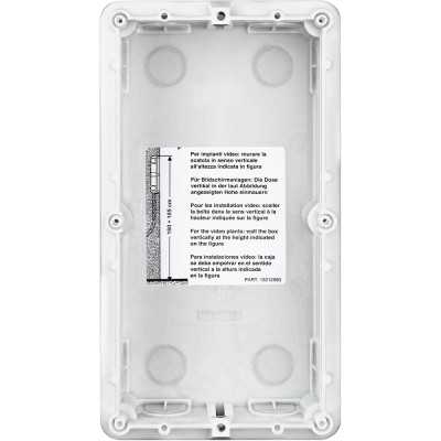 BOITIER A ENCASTRER LINEA - 2 MODULES