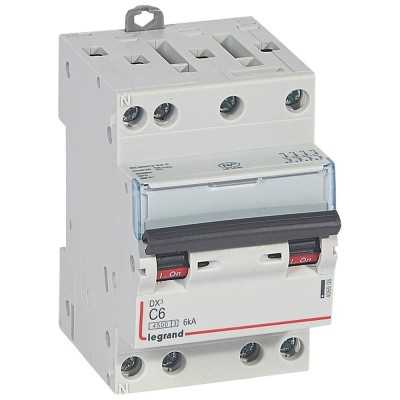 DISJ DX³ 4P C06A 4,5/6KA - 3M