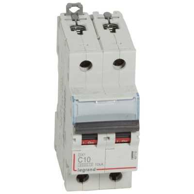 DISJ DX³ 2P C10A 6/10KA