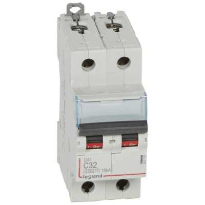 DISJ DX³ 2P C32A 6/10KA