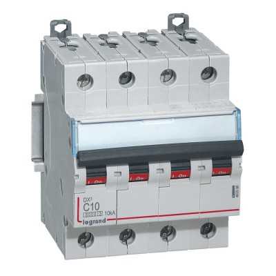 DISJ DX³ 4P C10A 6/10KA