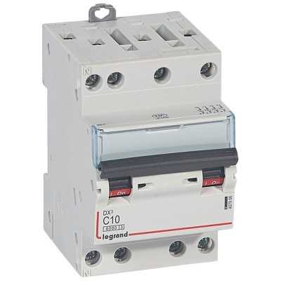 DISJ DX³ 4P C10A 6/10KA - 3M