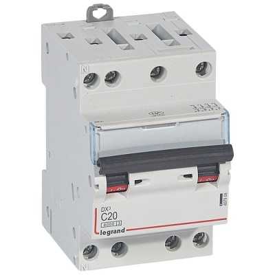 DISJ DX³ 4P C20A 6/10KA - 3M