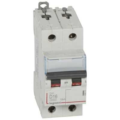 DISJ DX³ 2P D16A 6/10KA