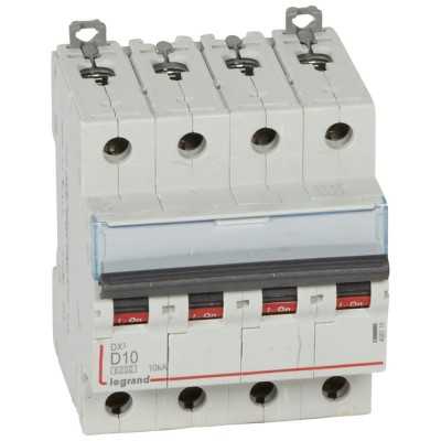 DISJ DX³ 4P D10A 6/10KA