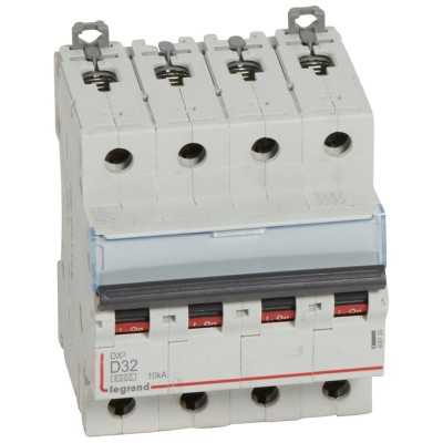DISJ DX³ 4P D32A 6/10KA