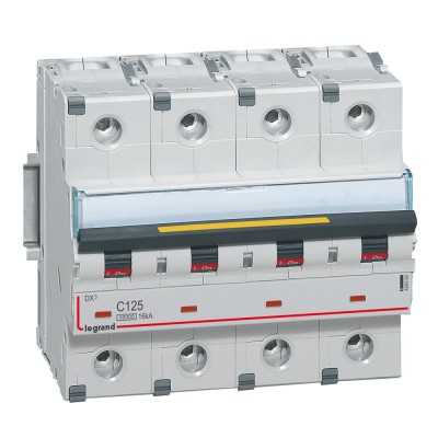 DISJ DX³ 4P C125A 10/16KA