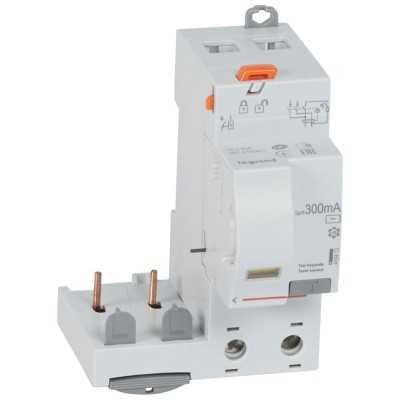 BLOC DIFF DX³ 2P 40A AC 300mA POUR DISJ.1 MODULE PAR POLE - VIS