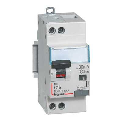 DISJ DIFF DX³ 1P+N C16A 4,5/6KA AC 30mA