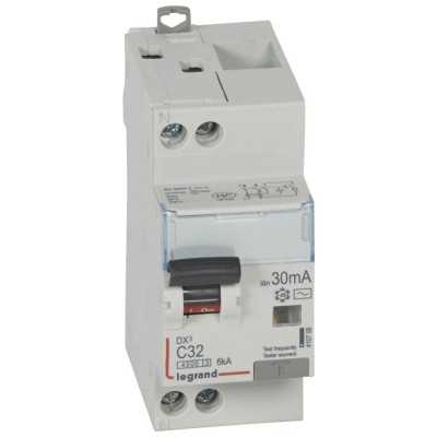 DISJ DIFF DX³ 1P+N C32A 4,5/6KA AC 30mA