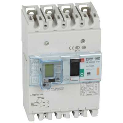 DPX³ 160 MT+DIFF 4P 125A 25KA