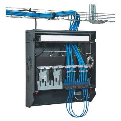 PACK COFFRET VERTICAL TERTIARE DE PROXIMIT2 LINKEO 19'' 6 LIENS RJ45