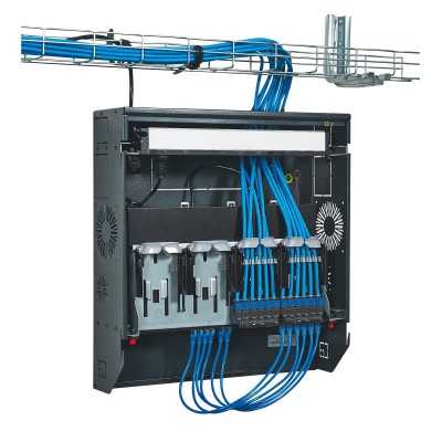 PACK COFFRET VERTICAL TERTIARE DE PROXIMIT2 LINKEO 19'' 6 LIENS RJ45