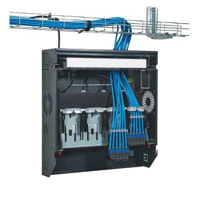 PACK COFFRET VERTICAL TERTIARE DE PROXIMIT2 LINKEO 19'' 6 LIENS RJ45
