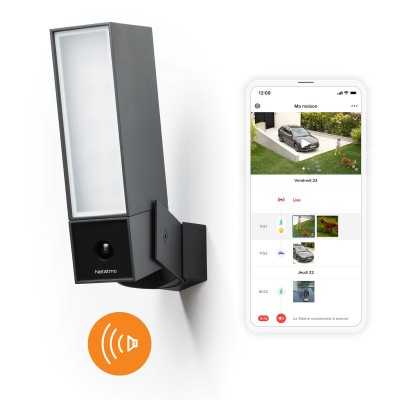 LEGRAND WITH NETATMO CAMERA EXTER.INTELLIGENTE NOIR Full HD + SIRENE