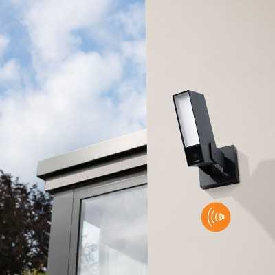 LEGRAND WITH NETATMO CAMERA EXTER.INTELLIGENTE NOIR Full HD + SIRENE