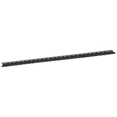 REPERE MEMOCAB CHIFFRE 0 FOND NOIR (Réglette x24 pcs)