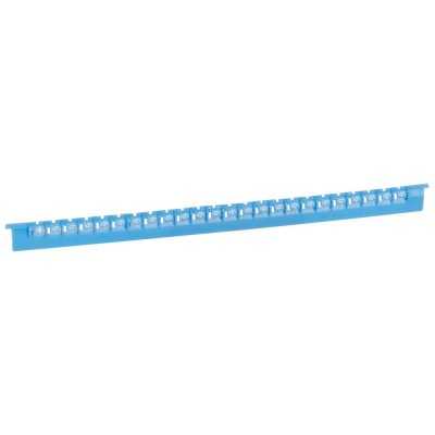 REPERE MEMOCAB CHIFFRE 6 FOND BLEU (Réglette x24 pcs)