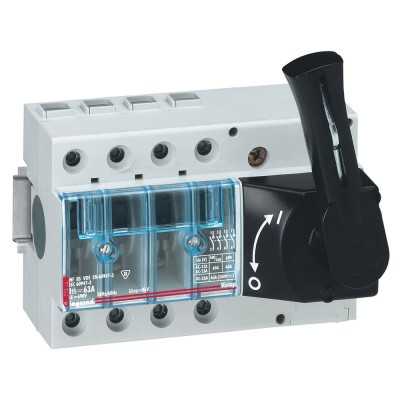 VISTOP 4P 63A COMMANDE FRONTALE NOIRE