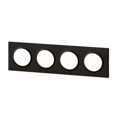 DOOXIE PLAQUE 4 POSTES NOIR VELOUR