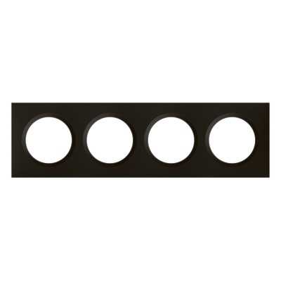 DOOXIE PLAQUE 4 POSTES NOIR VELOUR