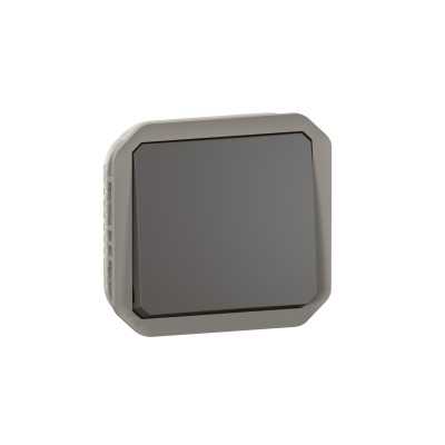 PLEXO ANTHRACITE VA ET VIENT 10A 250V IP55 IK08 - COMPOSABLE