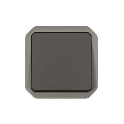 PLEXO ANTHRACITE VA ET VIENT 10A 250V IP55 IK08 - COMPOSABLE